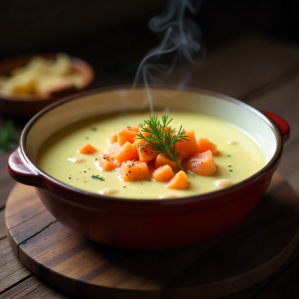 Smoked Salmon Chowder